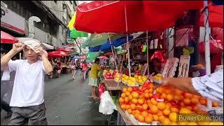 Foreigner on the Streets of Tondo Manila Philippines