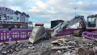 Still The "Old Woolworth's Store" just left bare in Blackpool! Eerie quietness today..