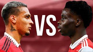 Antony VS Bukayo Saka - Dribbling Skills , Goals - Who İs Better ? 2024