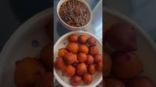 Beignets haricots/ pof pof and beens #food #beignets #viral  #cameroonfood #recipe #cooking