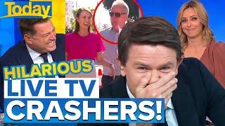 10 times family members crashed live TV broadcast  | Today Show Australia