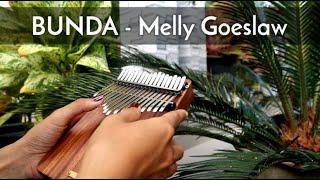 BUNDA - Melly Goeslaw (Kalimba Cover) with tabs