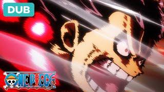 Luffy + X Drake Attack! | DUB | One Piece