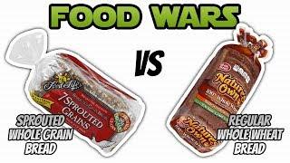 Sprouted Whole Grain Bread vs Regular Whole Wheat Bread (BEST BREAD) | LiveLeanTV