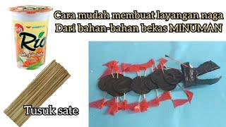 CARA MEMBUAT LAYANGAN NAGA MINI TERKECIL DI DUNIA 2020