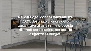 Mondo Convenienza, catalogo cucina 2024