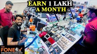 Learn Mobile RepairingService & Earn 1 Lakh a Month- The Fone fix Training Institute | DAN JR VLOGS
