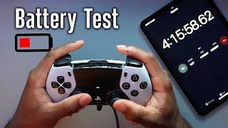 DualSense Edge: Battery Drain Test - Surprising Results