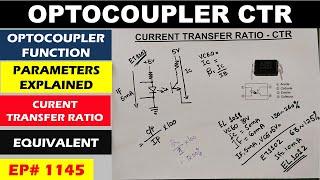 {1145} Optocoupler Current transfer ratio CTR