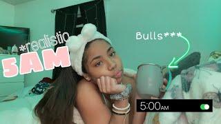 Waking up at 5AM for an ENTIRE week *Napping was my bestie* lol
