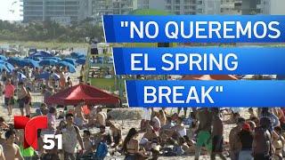 “No queremos el Spring Break aquí”: Comisión de Miami Beach aprueba duras medidas