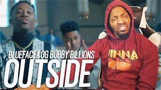 WTF BLUEFACE BEST VERSE!? | Blueface & OG Bobby Billions - Outside (Better Days) (REACTION!!!)