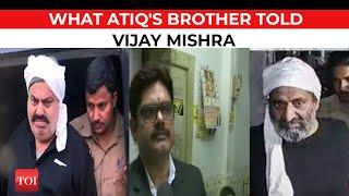 Atiq Ahmad's lawyer Vijay Mishra: 'If I'm murdered a sealed envelope will reach...', Ashraf told him