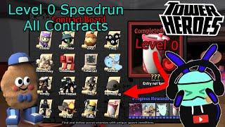 How Fast Can a Level 0 Account Complete the Halloween 2024 Event? (All Contracts) - Tower Heroes