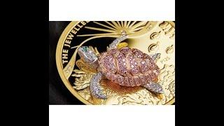 The Jewelled Turtle - 10oz Gold Proof Coin $2500 Australia 2024