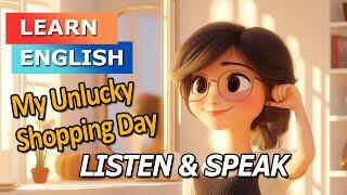 My Unlucky Shopping Day | Improve your English | Practice English Listening & Speaking