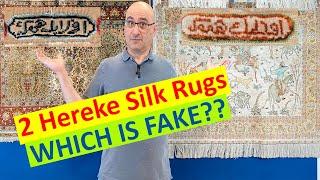 Chinese vs. Turkish Silk Carpets: Can You Tell The Difference??