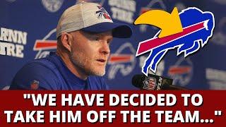 URGENT! HE'S GONE! BILLS MAKE A SHOCKING MOVE! BUFFALO BILLS NEWS