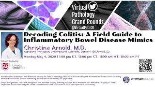 Christina Arnold MD - Virtual Pathology Grand Rounds - May 4, 2020