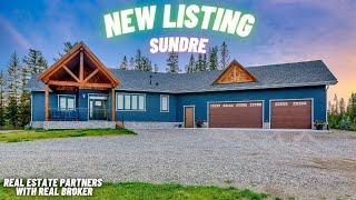 Inside a Rural Alberta Acreage Located in Sundre Alberta #acreage