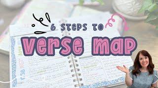 How to Study the Bible with Verse Mapping | Verse Map John 15:5