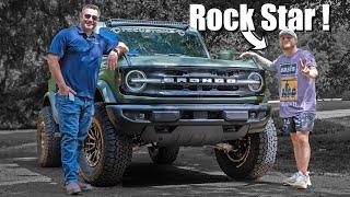 Surprising a Rock-Legend with his dream Bronco!  *Emotional*