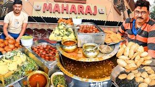 Kolkata FAMOUS Maharaj Kachori | Street Food India Latest | Indian street food Breakfast