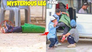 The Mysterious Leg Prank - Funny Reactions | @NewTalentOfficial
