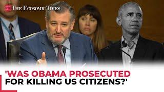 'Was President Obama prosecuted for Killing US citizens with drones?': Ted Cruz asks Ex-AG Mukasey