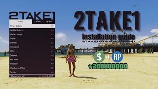 How to install 2take1 menu for gta 5 online (in depth)