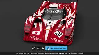 Toyota GT One #29 - Gt7 livery #timelapse