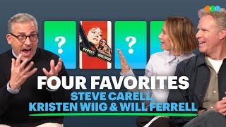 Four Favorites with Steve Carell, Kristen Wiig, and Will Ferrell (Despicable Me 4)