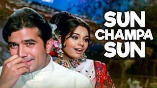 Sun Champa Sun Full Video Song Kishore Kumar | Apna Desh Movie Song Rajesh Khanna Sharmila Tagore 4K