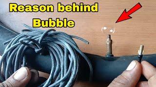 cycle ka wall kaise thik kare | how to make cycle valve tube rubber | cycle tube valve repair️