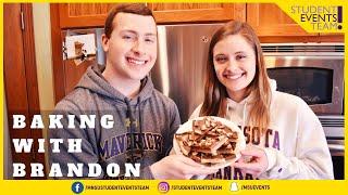 Baking With Brandon Episode 2: Twix Cookie Bars