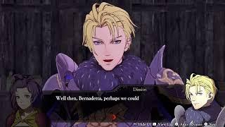 ALL Dimitri Supports Fire Emblem Warriors Three Hopes 4K