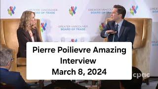 ‎@PierrePoilievre Awesome Interview Today. Pierre Is A True Statesman.