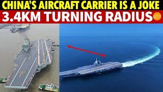 China’s Fujian Aircraft Carrier’s Three Myths Shattered, 3.4km Turning Radius—7X Reagan’s