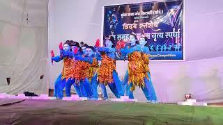 Navrang Dance Group Ballarsha - 1st winner - Dance Competition 2022 yuva kala manch kitali Bor