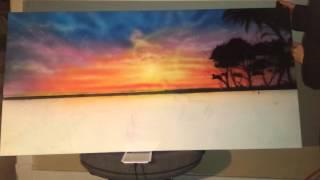 Airbrush (Sunset) Artwork