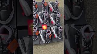 Unreleased Jordan 3 Black Cement!️️ #sneakers #jordans #gotem #early #unreleased #shoes #unbox