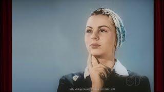 Vintage 1940s Beauty Tips For Girls: In Amazing 4K 60fps