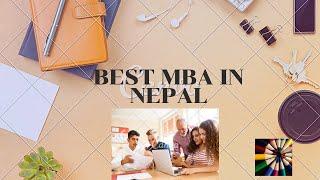 Best MBA College In Nepal