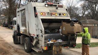 Small Nashville Pete 320 Heil Rear Loader Garbage Truck