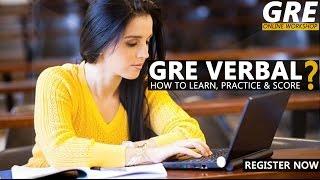 GREedge -  GRE Verbal Workshop  Learn, Practice & Score