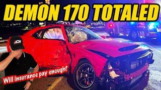 DEMON 170 WRECKED AND TOTALED... WILL INSURANCE PAY THE MARK UP BACK?