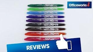 Pilot Frixion Erasable Gel Pen Overview