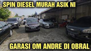 MURAH NI HARGA MOBIL BEKAS DI SHOWROOM GARASI OM ANDRE BANYAK DI BORONG NI