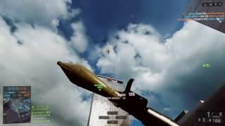 BF4 - Long RPG shot takes down helicopter