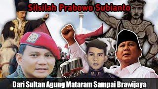 Silsilah Nasab Prabowo Subianto Dari Trah Mataram Sampai Majapahit Prabu Brawijaya